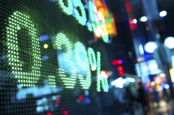 stock ticker